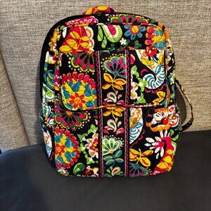 Vera Bradley Midnight with Mickey Backpack